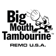 Big Mouth Tambourine Logo PNG Vector