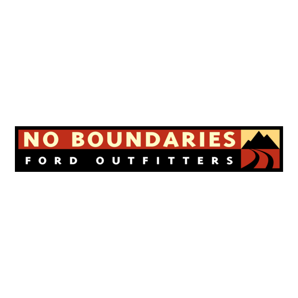 No Boundaries Ford Outfitters Logo PNG Vector