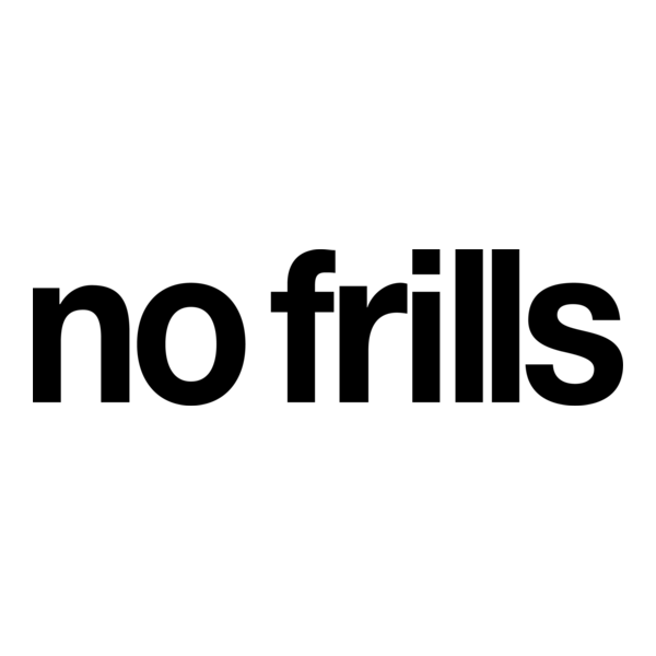 No Frills Logo PNG Vector