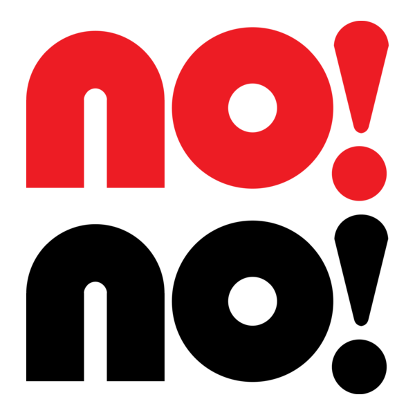 NO! NO! Logo PNG Vector
