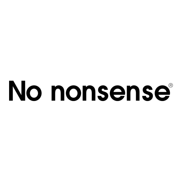 No nonsense Logo PNG Vector