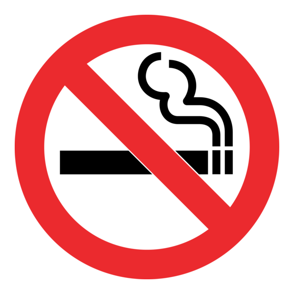 No Smoking Logo PNG Vector