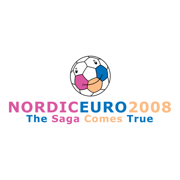 Nordic Euro 2008 Logo PNG Vector