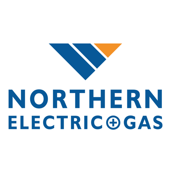 Northern Electric and Gas Logo PNG Vector
