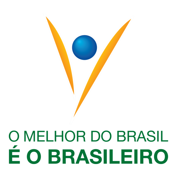 O melhor do Brasil e o brasileiro Logo PNG Vector