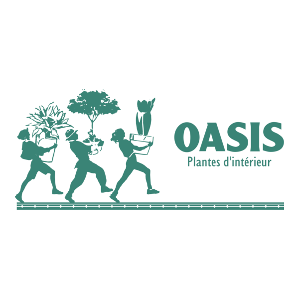 Oasis Plantes interieur Logo PNG Vector