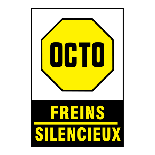 Octo Freins Silencieux Logo PNG Vector