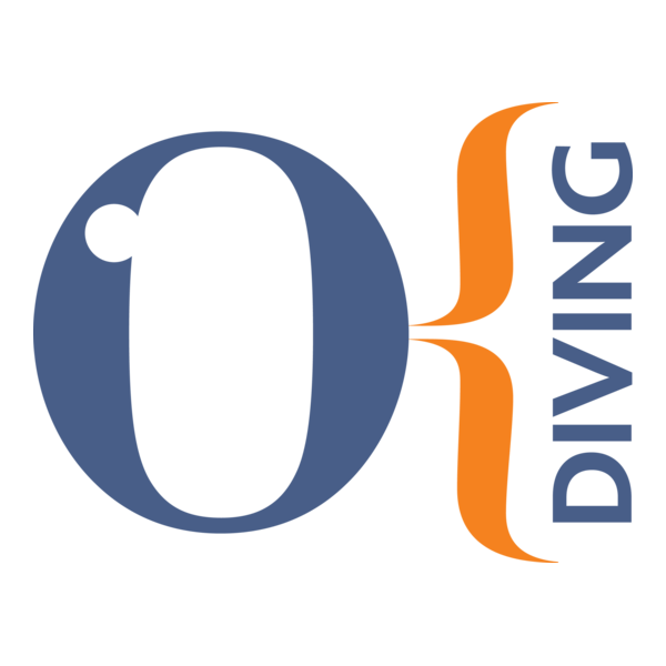 OK DIVING Logo PNG Vector