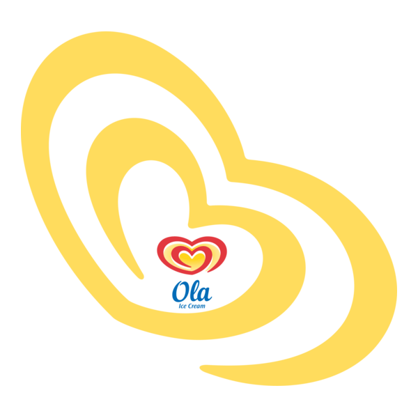 Ola Ice Cream Logo PNG Vector