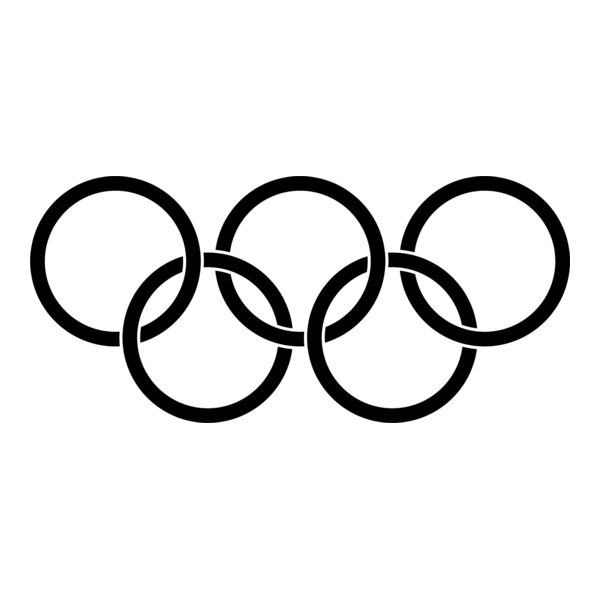 Olympic Games rings - clean Logo PNG Vector