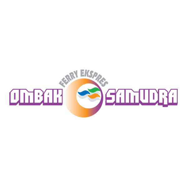 Ombak Samudra Logo PNG Vector