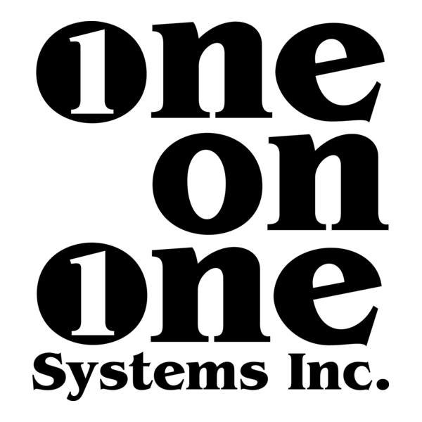 One on One Systems Logo PNG Vector