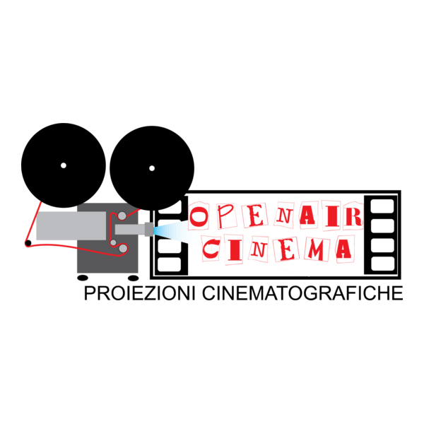open air cinema Logo PNG Vector