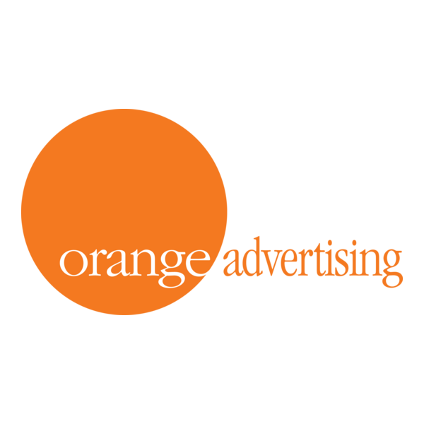 Orange Advertising Logo PNG Vector