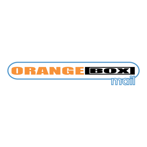 OrangeBox Mail Logo PNG Vector