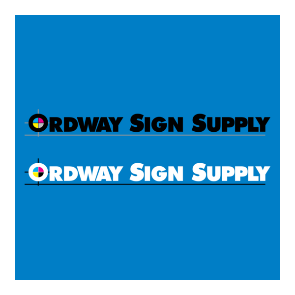 Ordway Sign Supply Logo PNG Vector