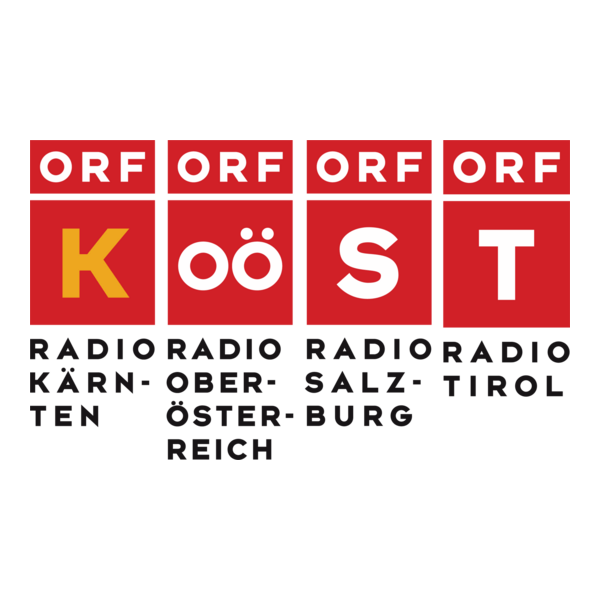 ORF Radio Kärnten Oberösterreich Salzburg Tirol Logo PNG Vector