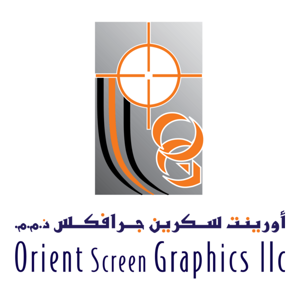 Orient Screen Graphics Logo PNG Vector