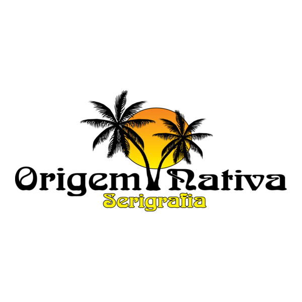 Origem Nativa Serigrafia Logo PNG Vector