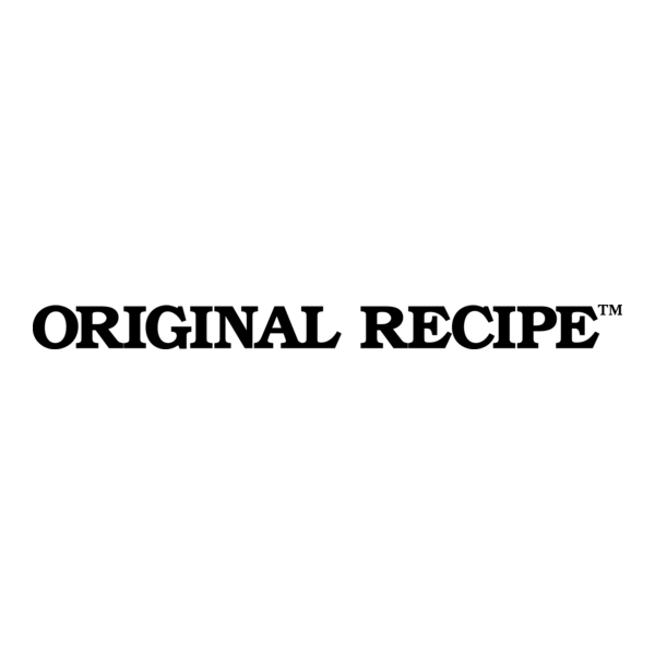 Original Recipe Logo PNG Vector