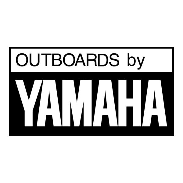 Outboards by Yamaha Logo PNG Vector