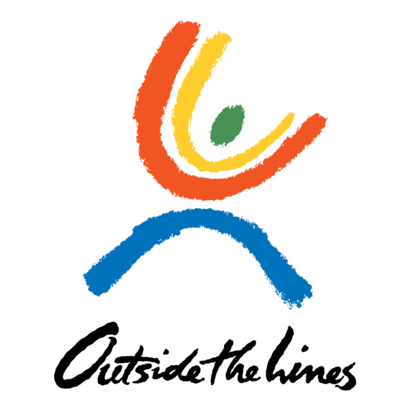 Outside the lines Logo PNG Vector