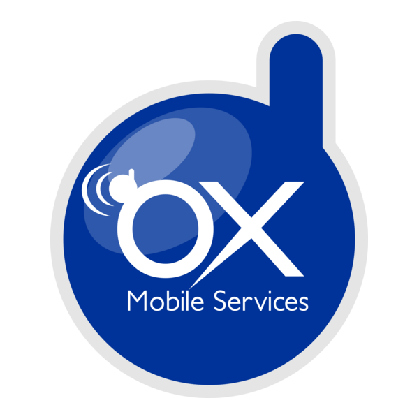 OX Mobile Services Logo PNG Vector