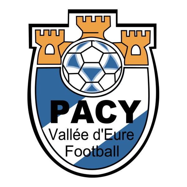 Pacy Vallée d'Eure Football Logo PNG Vector
