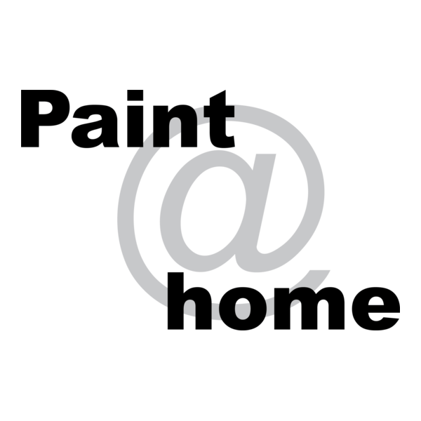 Paint At Home Logo PNG Vector