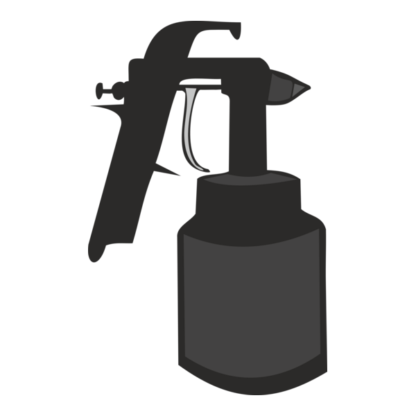 Painter Gun Logo PNG Vector