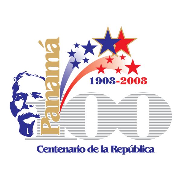Panama 100th Year Anniversary Logo PNG Vector
