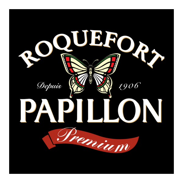Papillon Roquefort Logo PNG Vector