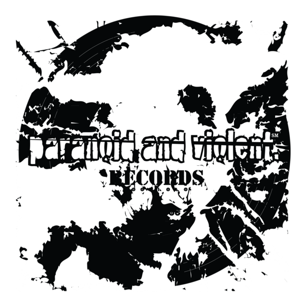 Paranoid and Violent Records Logo PNG Vector