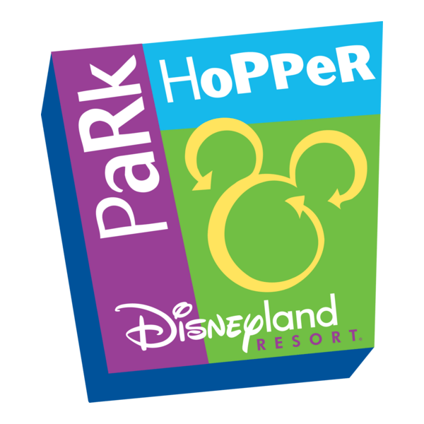 Park Hopper Pass Disneyland Logo PNG Vector