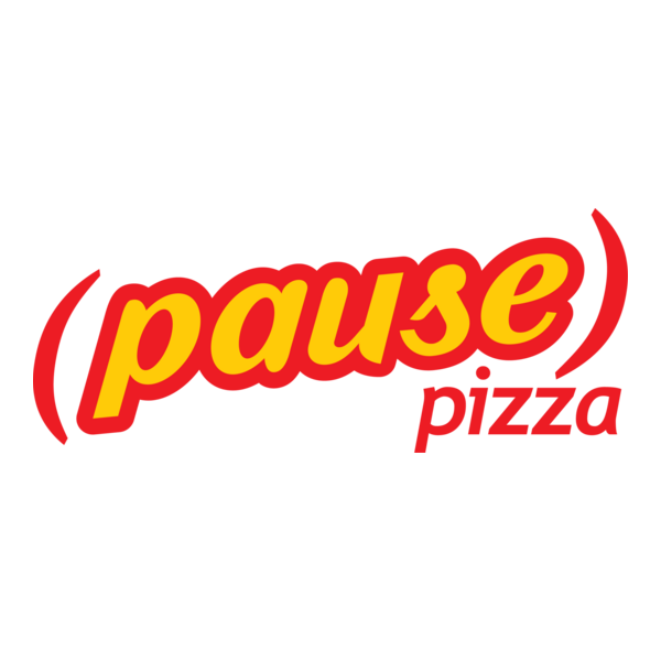Pause Pizza Logo PNG Vector