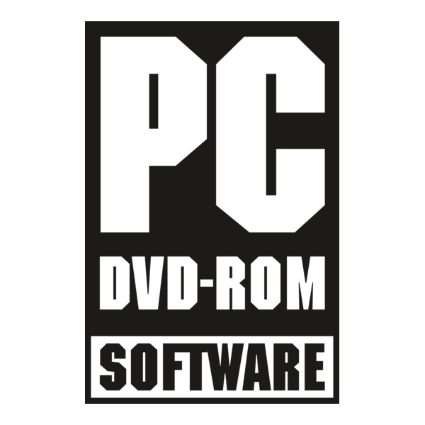 PC DVD-ROM Logo PNG Vector