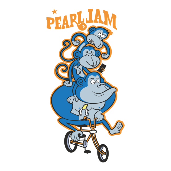 Pearl Jam Monkeys Logo PNG Vector