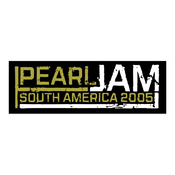 Pearl jam - Southamerica tour 2005 Logo PNG Vector