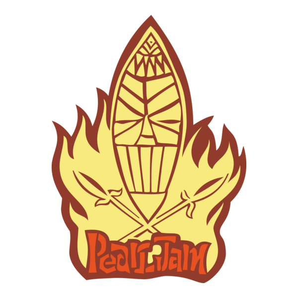 Pearl Jam Tiki God Logo PNG Vector