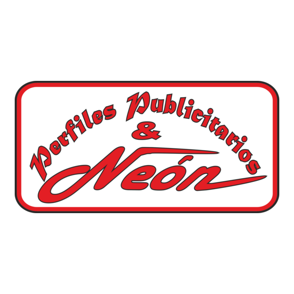 perfiles publicitarios & neon Logo PNG Vector