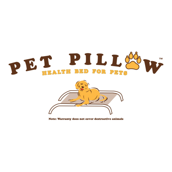 Pet Pillow Logo PNG Vector