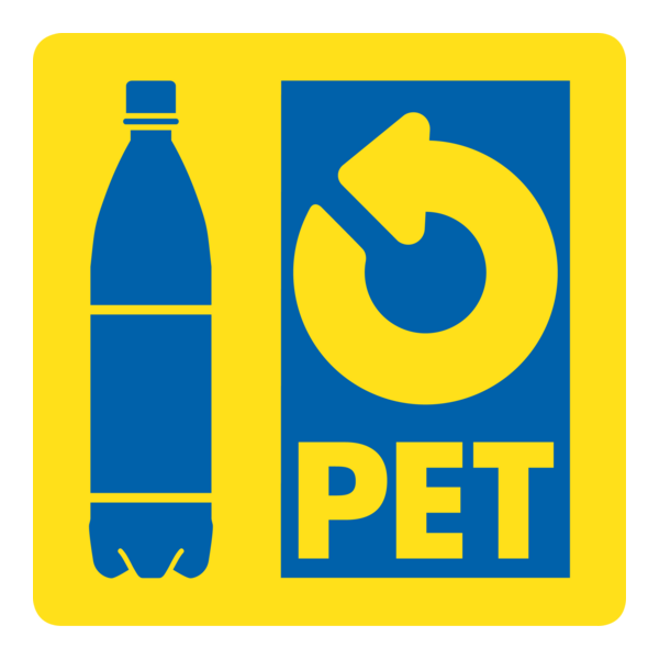 PET Recycling Logo PNG Vector
