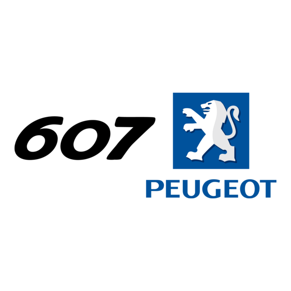 Peugeot 607 Logo PNG Vector