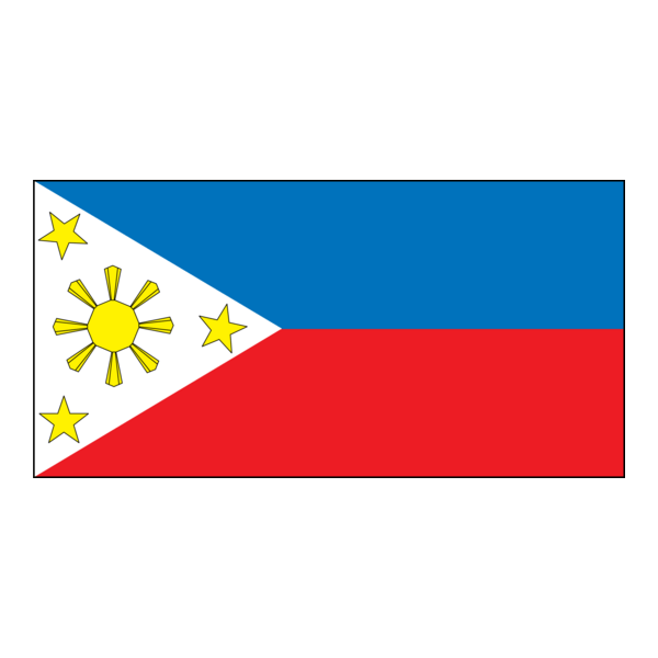 Philippines Flag Logo PNG Vector