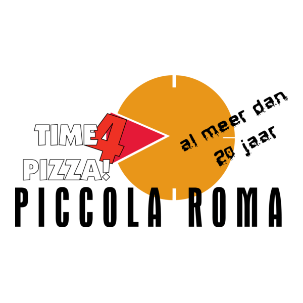 Piccola Roma Pizza Logo PNG Vector