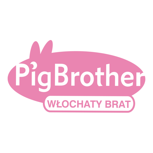 Pig Brother Logo PNG Vector