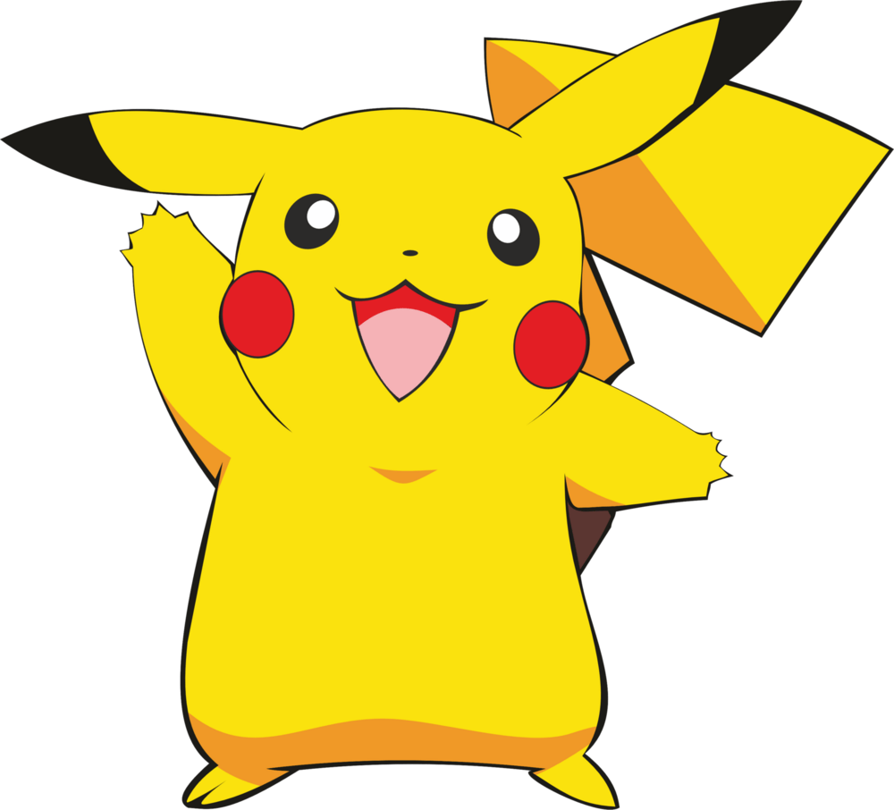 Pikachu Logo PNG Vector