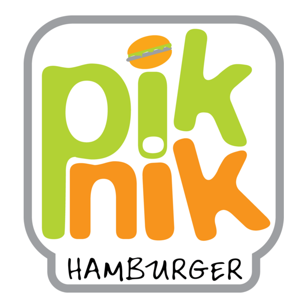 piknik hamburger Logo PNG Vector