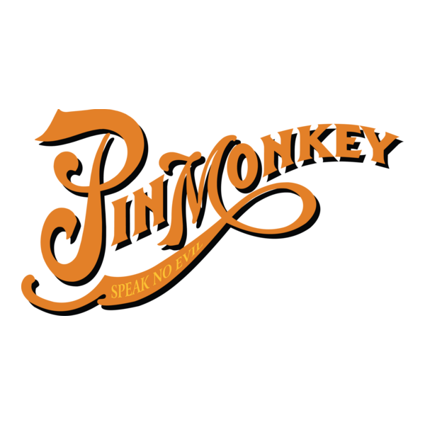 Pin Monkey Logo PNG Vector