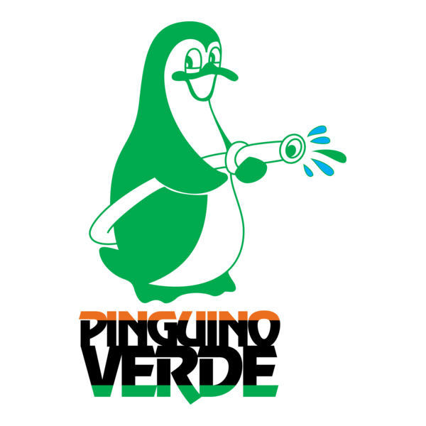 Pinguino Verde Logo PNG Vector